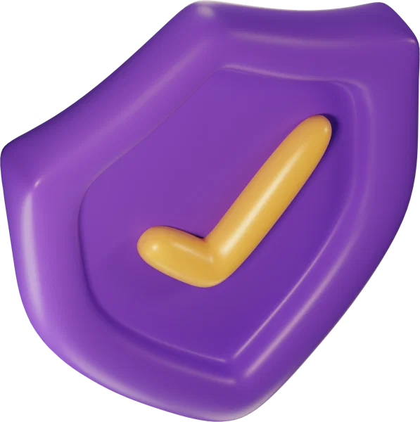 Secuirity 3D icon, view 4