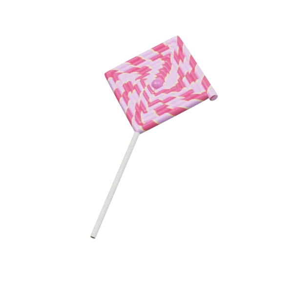 Lollypop 3D icon, view 1