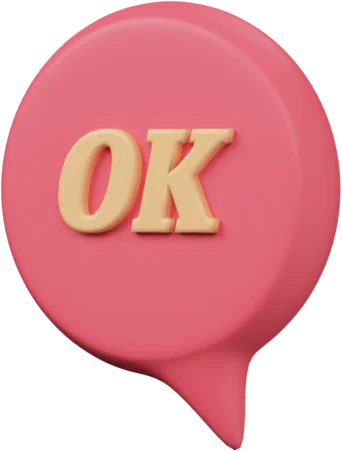Speech Bubble 13 3D icon, view 2