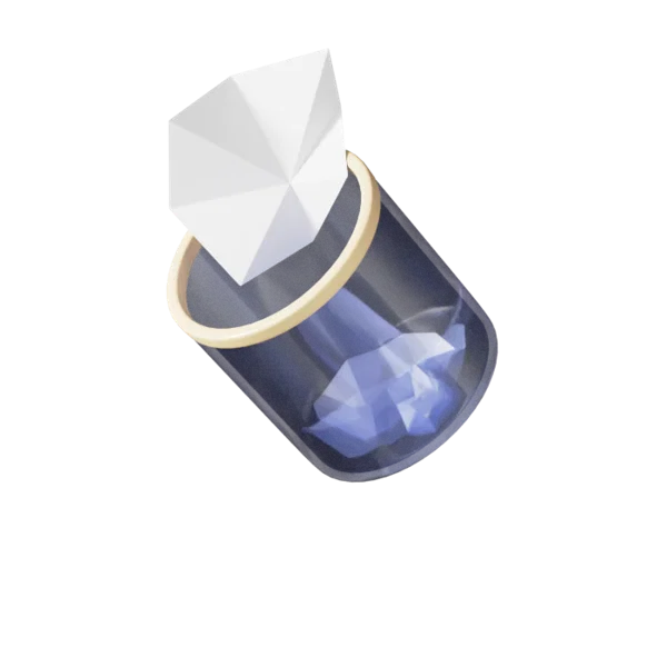 Bin 3D icon, view 5