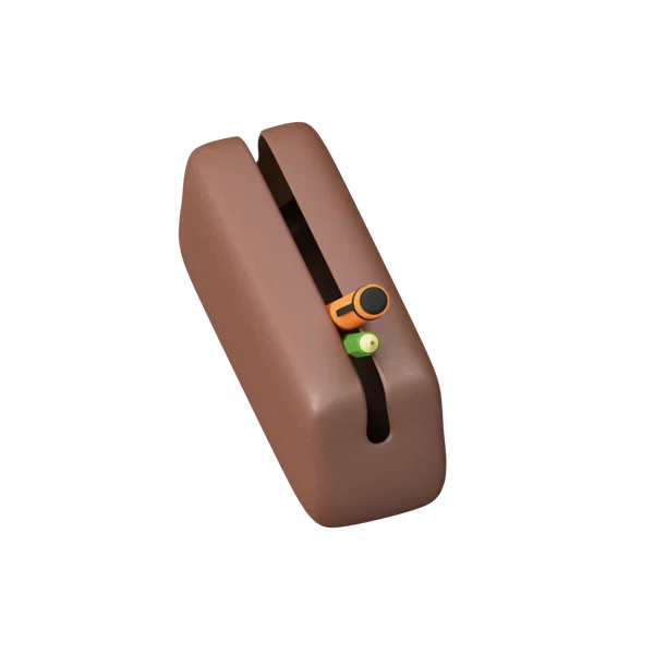 Pencilcase 3D icon, view 5