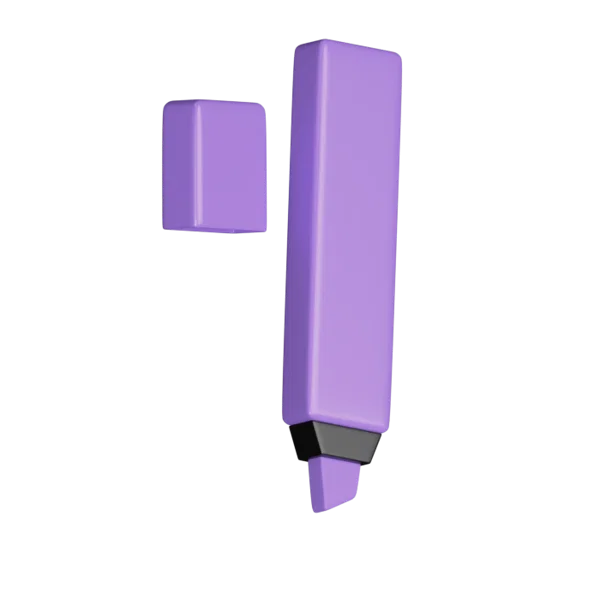 Marker 3D icon, view 4