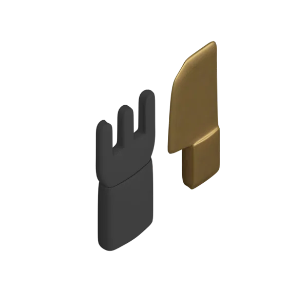 Cutlery 3D icon, view 4