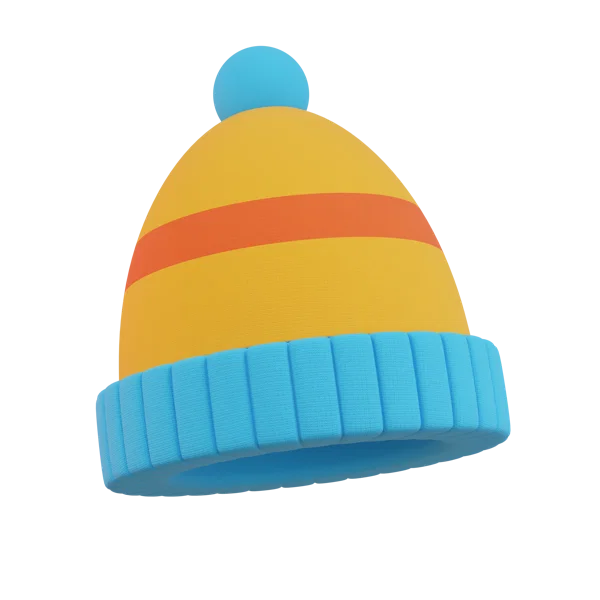 Hat 3D icon, view 1