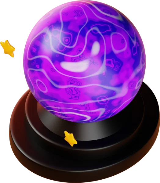 Magic Ball 3D icon, view 5