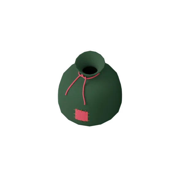 Bag 3D icon, view 5