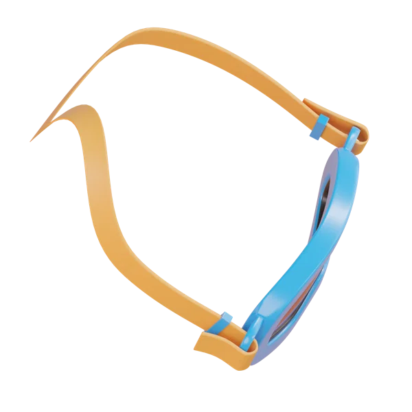 Ski-Glasses 3D icon, view 4