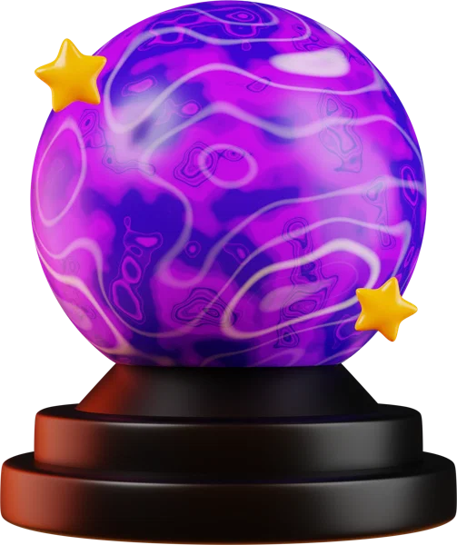 Magic Ball 3D icon, view 1