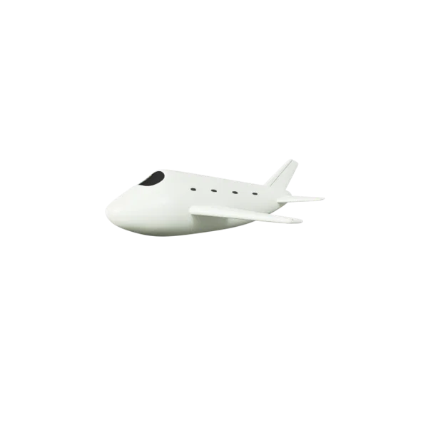 Airplane 3D icon, view 1