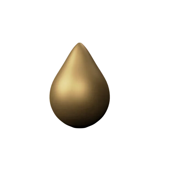Drop 3D icon, view 2