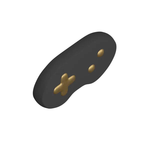 Controller 3D icon, view 4