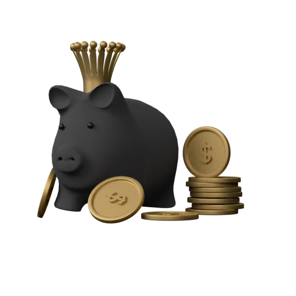 Ping on Coins 3D icon, view 2