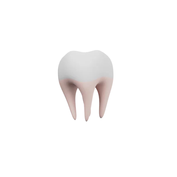 Tooth 3D icon, view 1