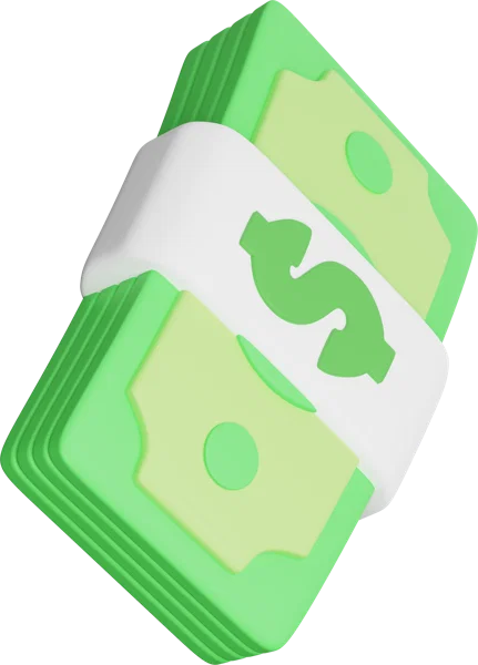 Paper Money 3D icon, view 4