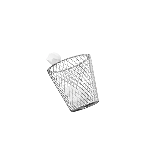 Bin 2 3D icon, view 2