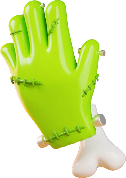 Frankenstein 3D icon, view 2