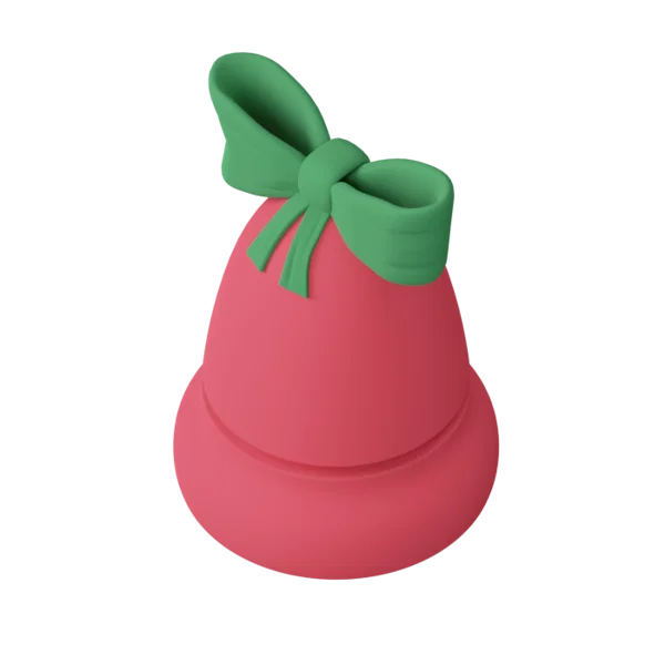 Bell 3D icon, view 5
