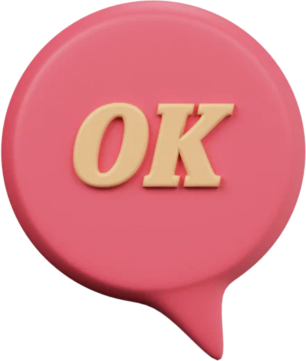 Speech Bubble 13 3D icon, view 1