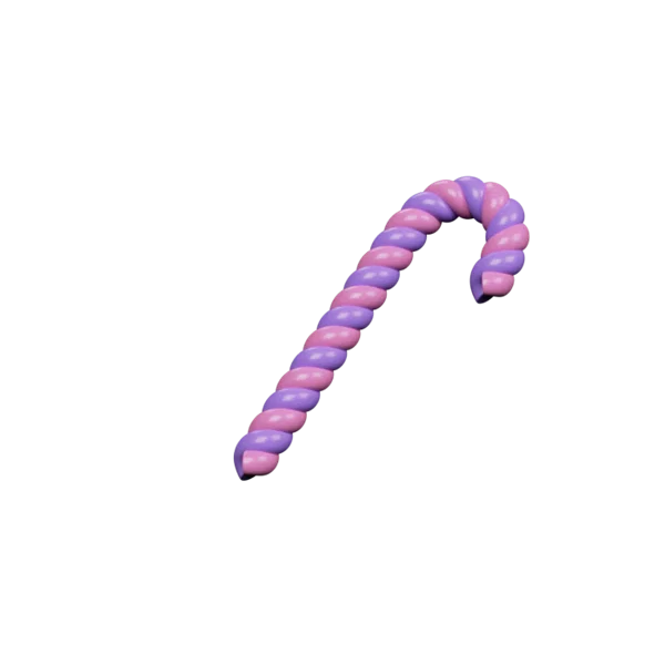 Twisted Candy 3D icon, view 3