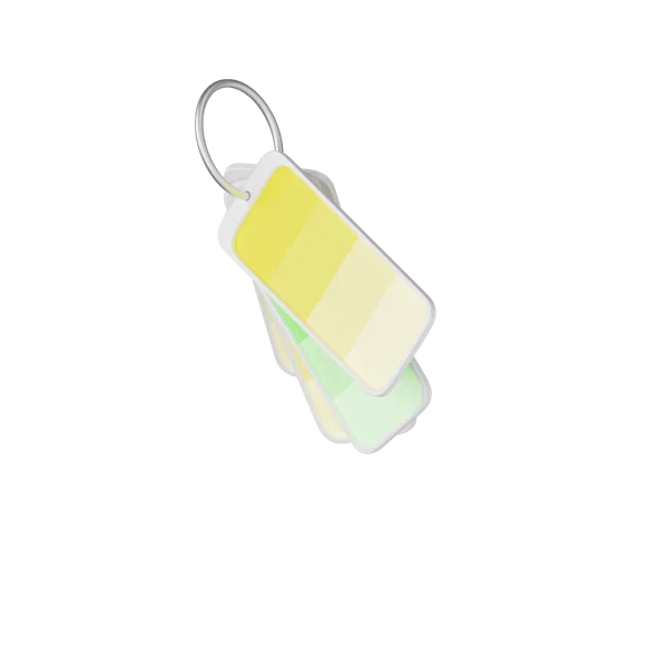 Color Palette 3D icon, view 5