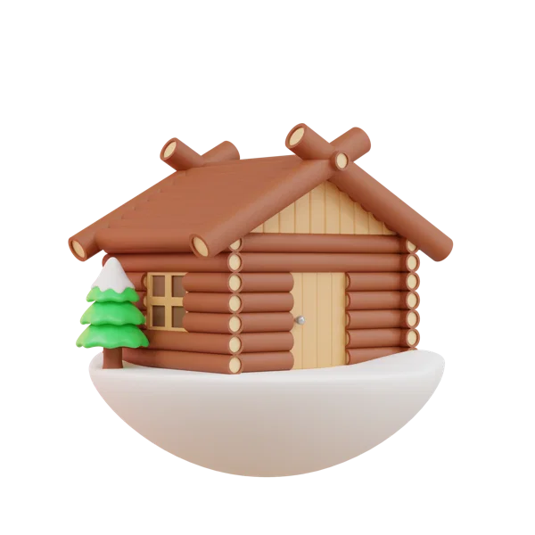 Home 3D icon, view 1