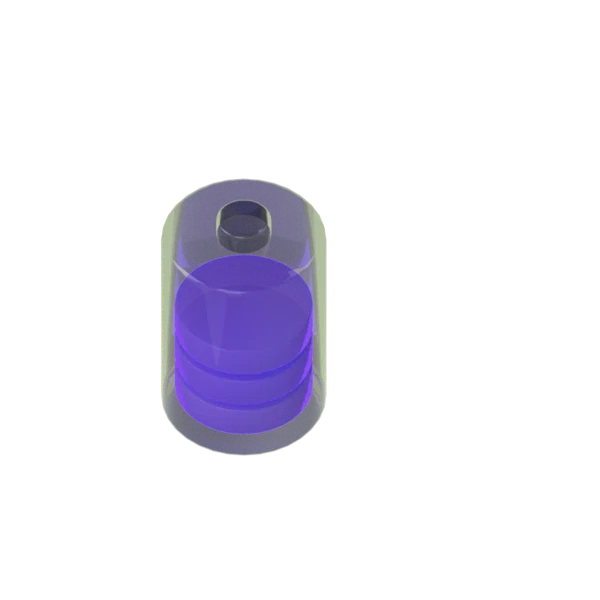 Battery - Half 3D icon, view 5