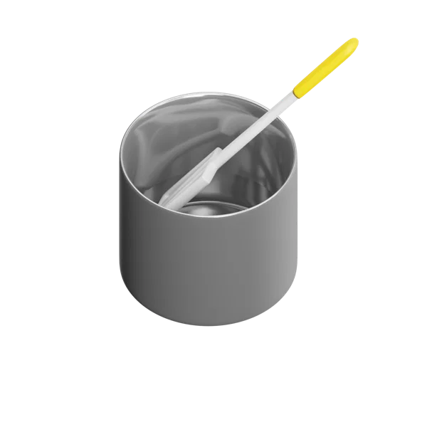 Pot with Ladle 3D icon, view 4