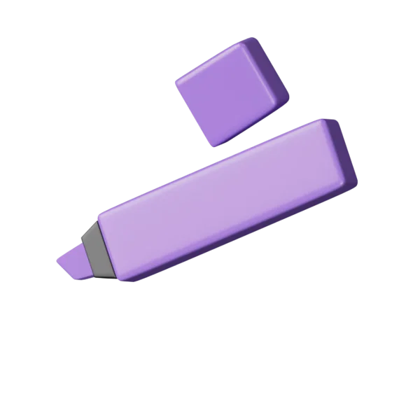 Marker 3D icon, view 5