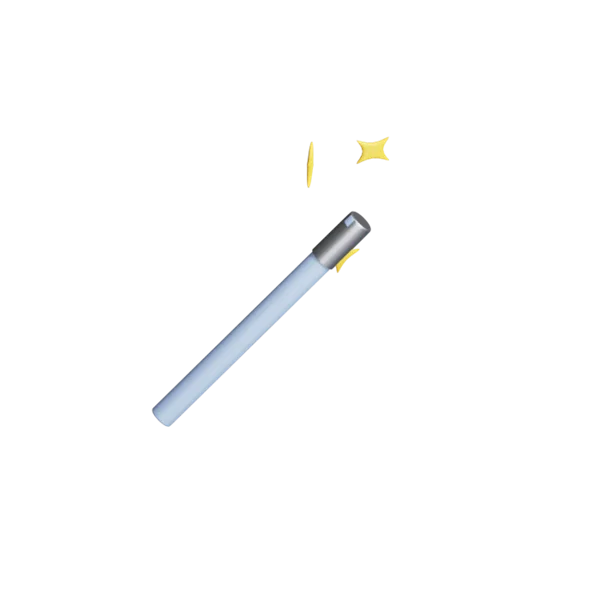 Magic Wand 3D icon, view 4