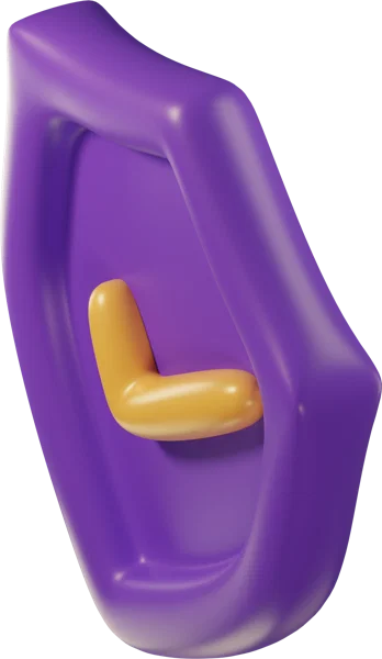 Secuirity 3D icon, view 5
