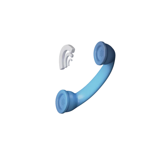 Telephone - Speaker 3D icon, view 5