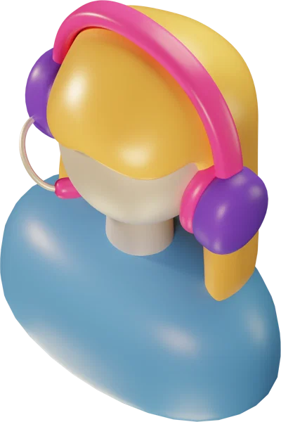 Assistant 3D icon, view 5