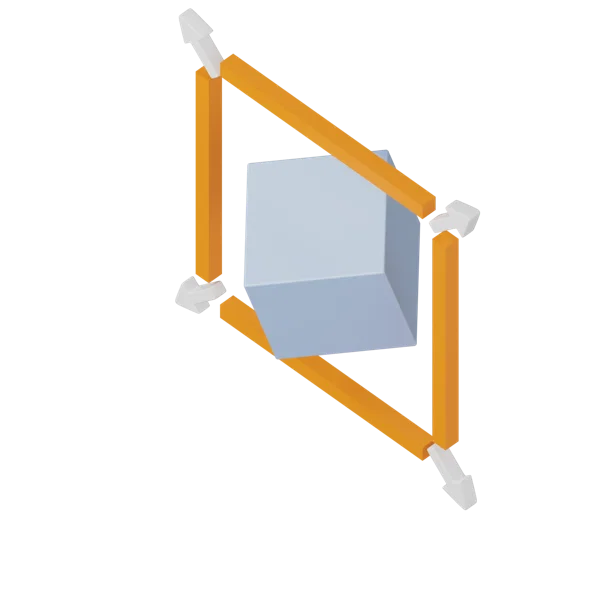 Scale 3D icon, view 5
