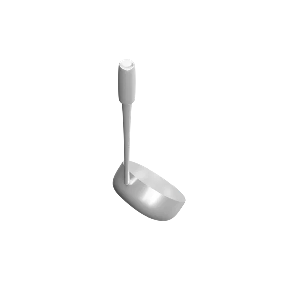 Ladle 3D icon, view 4