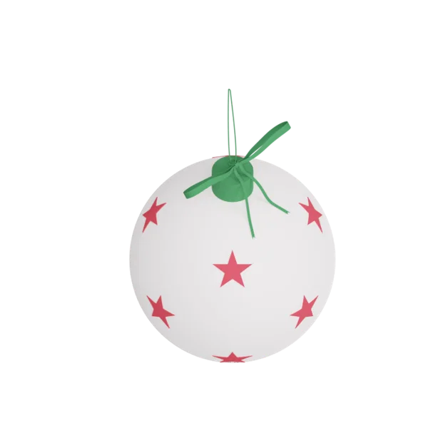 Ball (stars) 3D icon, view 4
