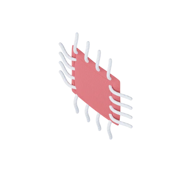 Cloth Patch 3D icon, view 5