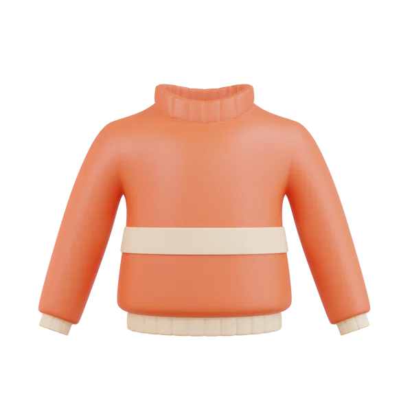 Sweater 3D icon, view 1