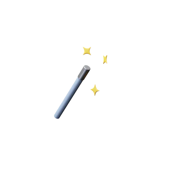 Magic Wand 3D icon, view 2