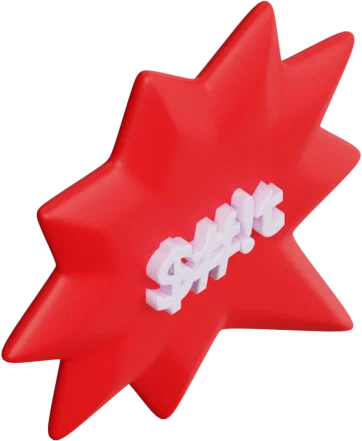 Speech Bubble 6 3D icon, view 4