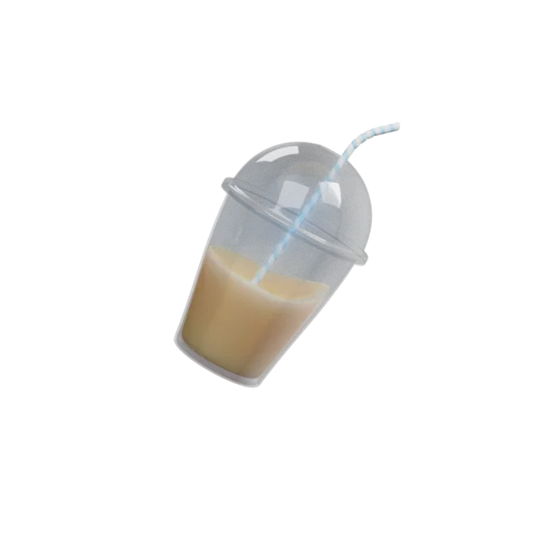 MilkShake 3D icon, view 3