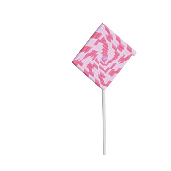 Lollypop 3D icon, view 4