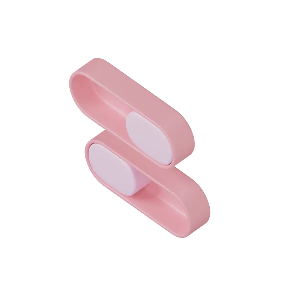 Toggle Buttons 3D icon, view 5