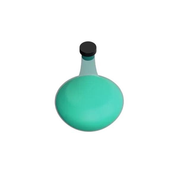 Potion 3D icon, view 4