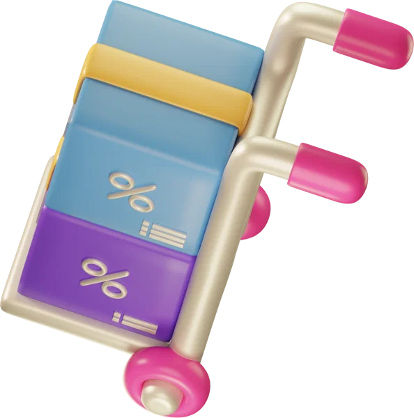 Delivery 3D icon, view 5