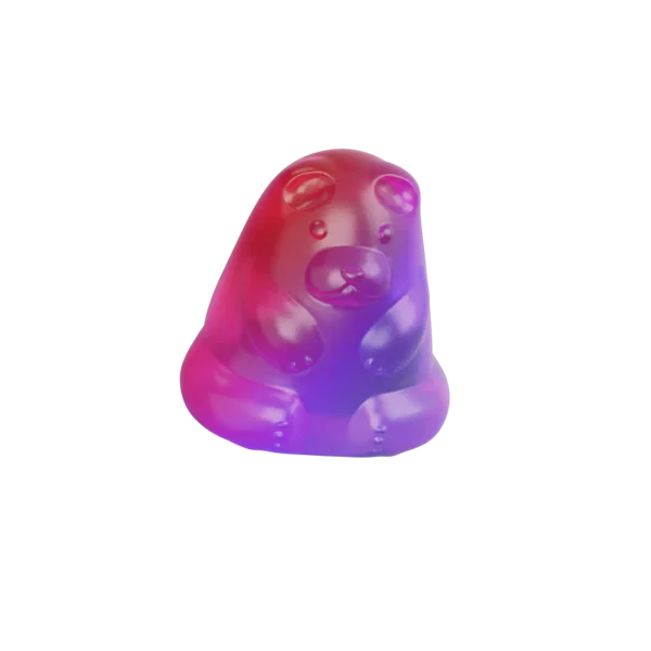 Gummy Bear 3D icon, view 4