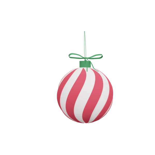 Ball (lines) 3D icon, view 3