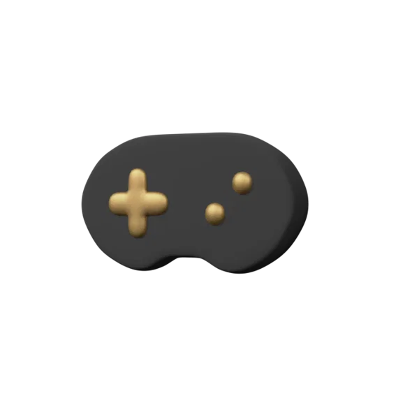 Controller 3D icon, view 2