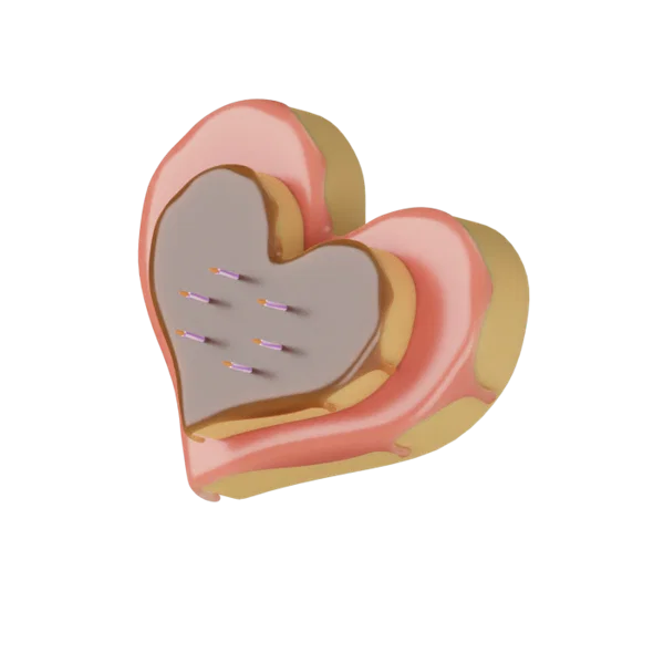 Cake 3D icon, view 5
