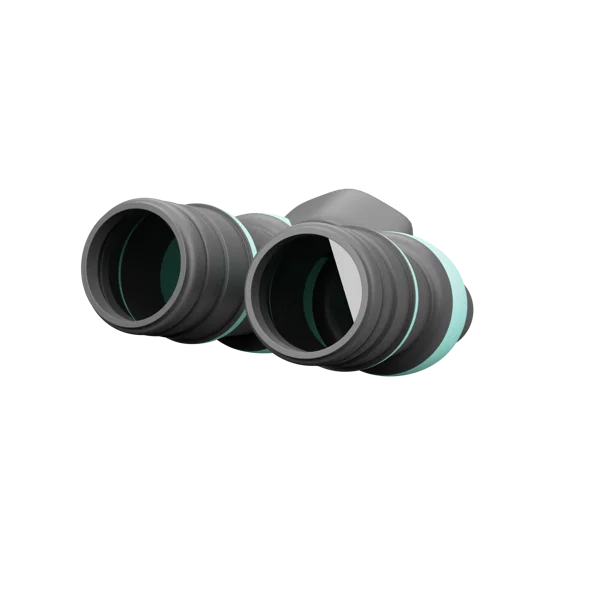 Binocularis 3D icon, view 1