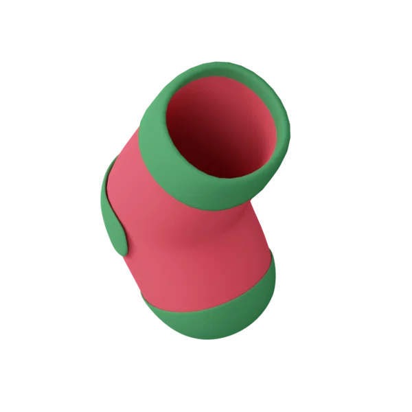 Sock 3D icon, view 5